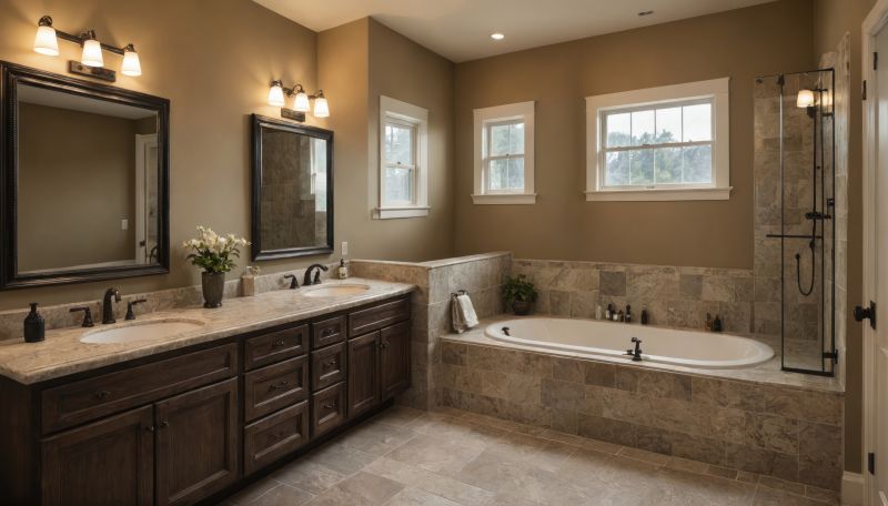 Spacious Bathroom Layout